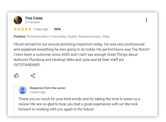 Cómo responder reseñas positivas en Google
